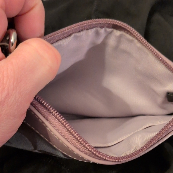 Coach Lavender and Gray Signature Wristlet NEW! - Picture 8 of 10